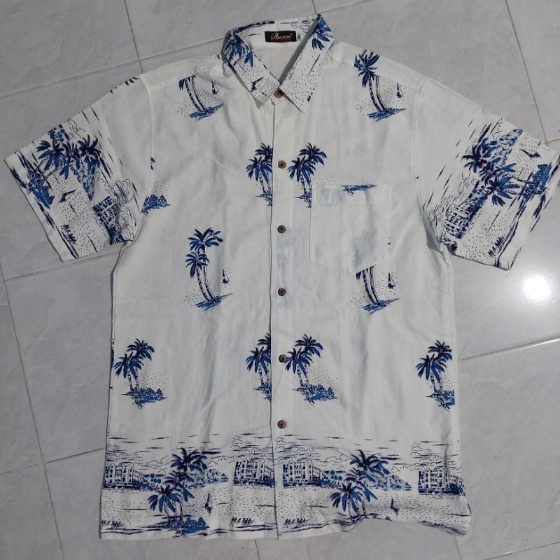 kemeja hawai baron second