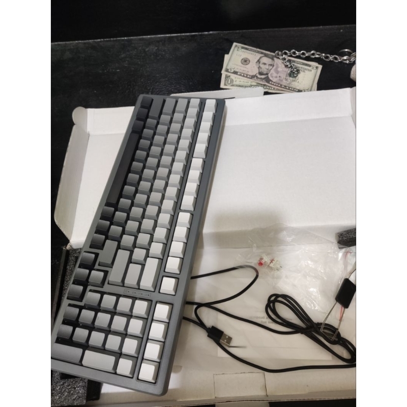 keyboard mechanical zifriend k99 grey gradient
