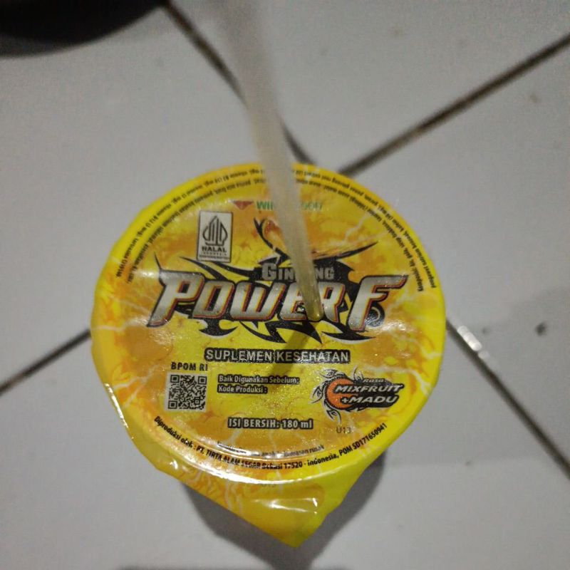 

Mixfruit Gimp Power Suplemen Kesehatan BPMR 180 ml