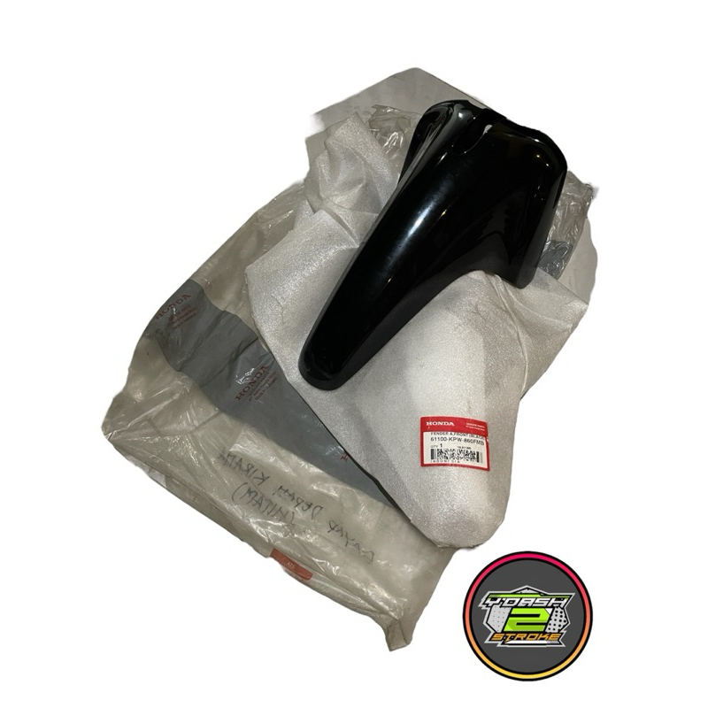 SLEBOR SPALBOR DEPAN HITAM HONDA KIRANA 125 ORIGINAL 61100-KPW-860FMB