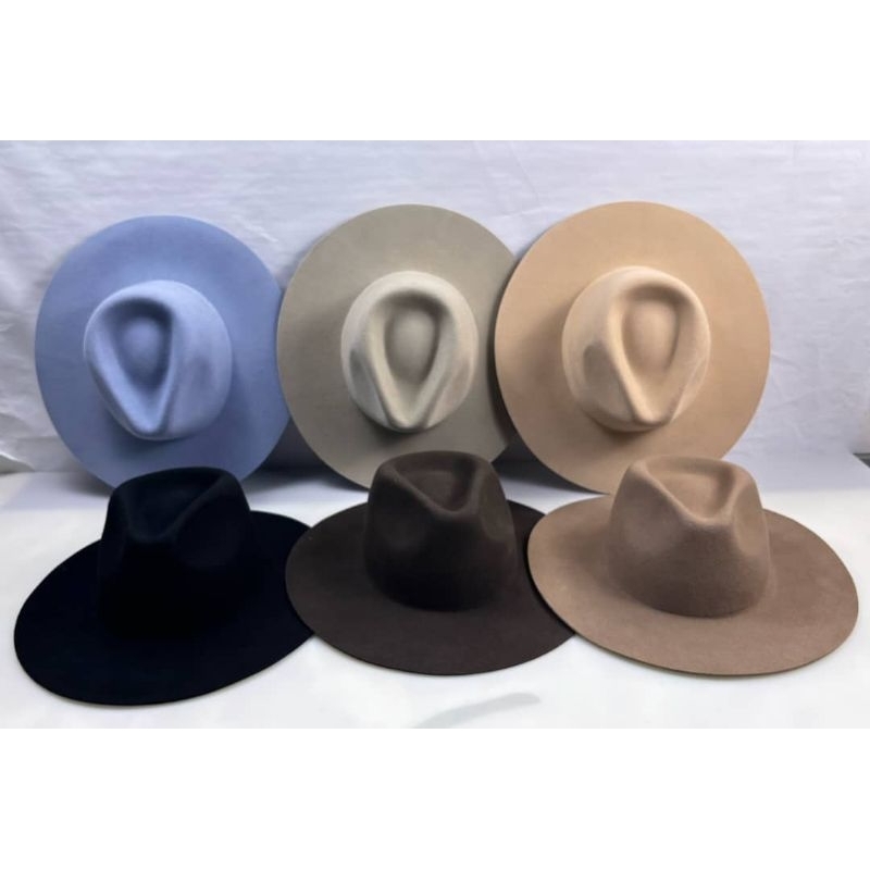 topi koboi pria wanita