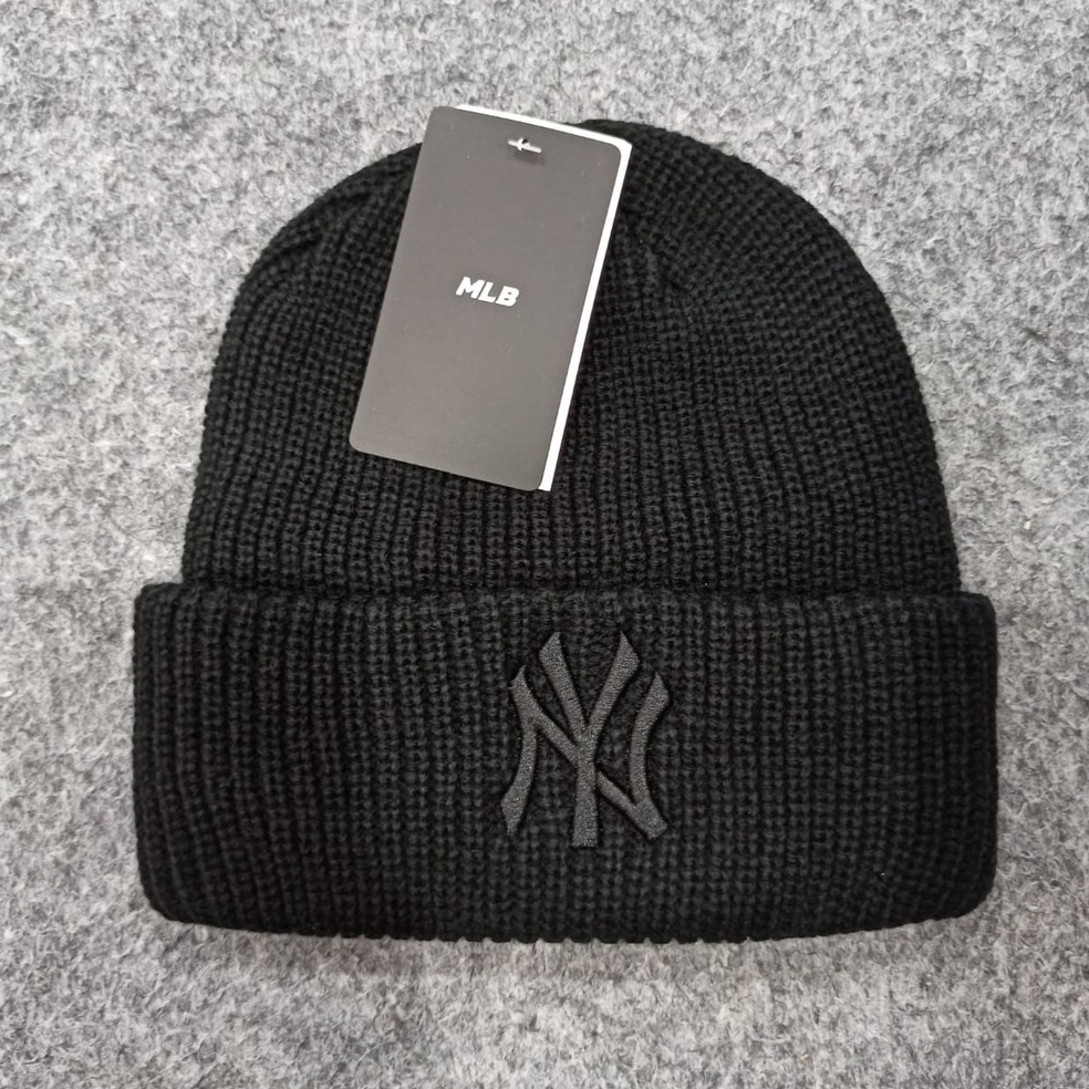 BOOMING K93 Kupluk NY MLB Black Logo Black