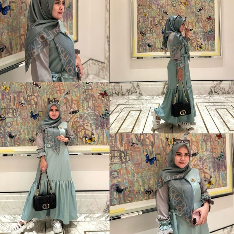 Hijab Journey Scarves ORI 100% MILLA Series Jilbab Voal Premium by JP Indra Kanaya