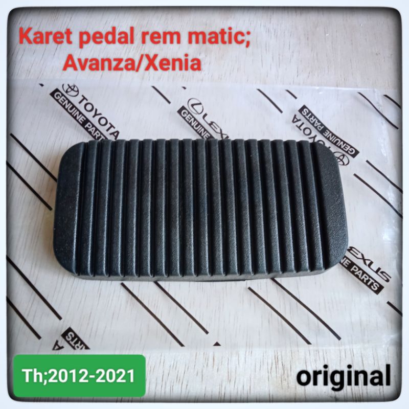 Karet pedal rem Avanza Xenia 2012 2021 karet pedal rem matic Xenia Avanza karet pijakan rem Xenia ma