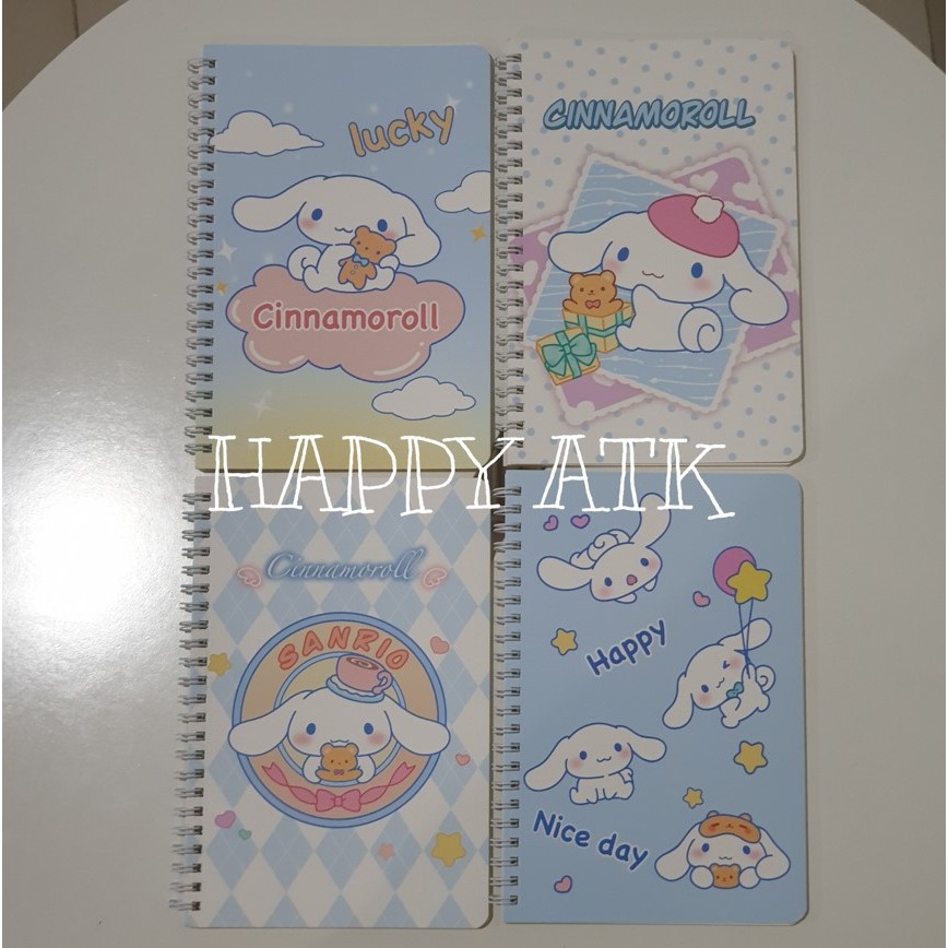 

NOTE BOOK BUKU CATATAN MINI UKURAN A5 MOTIF SANRIO KUROMI MY MELODY CINNAMONROLL