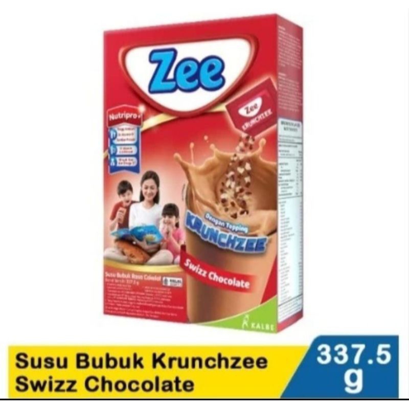 

Zee Susu Bubuk Rasa Vanila / Coklat 337,5g