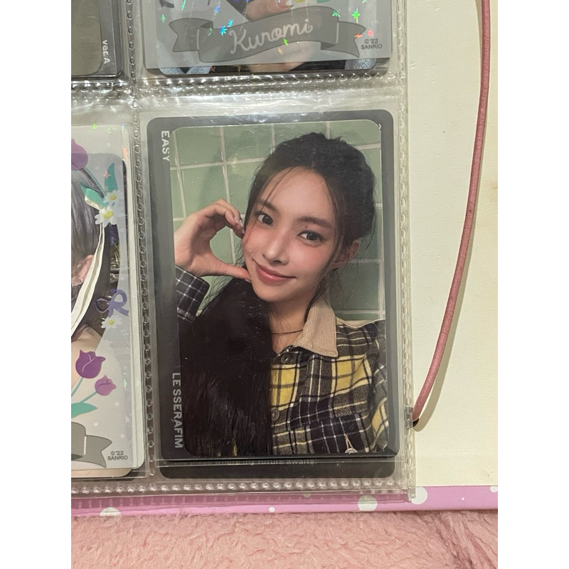 PC OFFICIAL ILLIT PHOTOCARD ILLIT YUNAH SUPER REAL ME ALBUM
