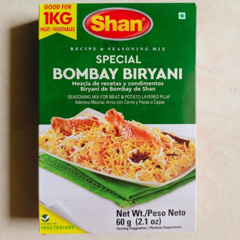 

BUMBU SHAN Bombay biryani BPOM