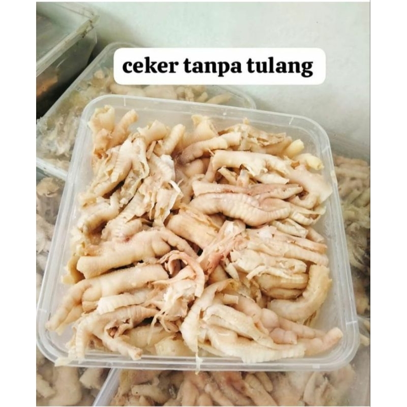

Ceker Tanpa Tulang Kemasan 1kg