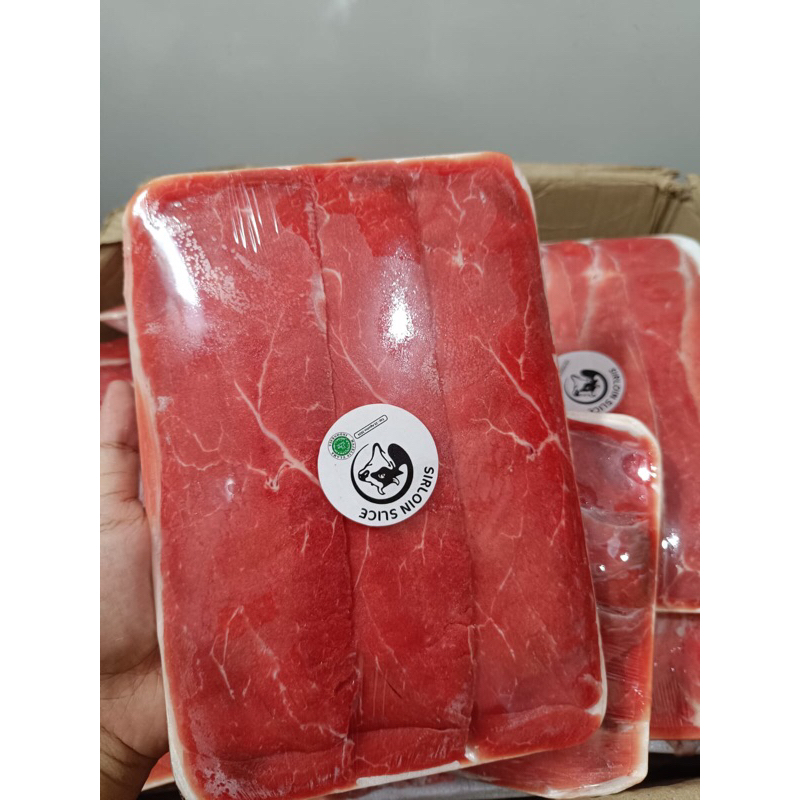 

SIRLOIN SLICE 500GRAM /FROZEN FOOD