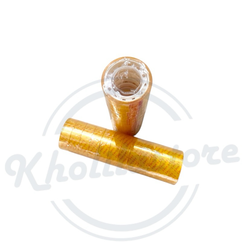 

(12 pcs) Isolasi Bening Kecil 12 mm x 10 yard Alico