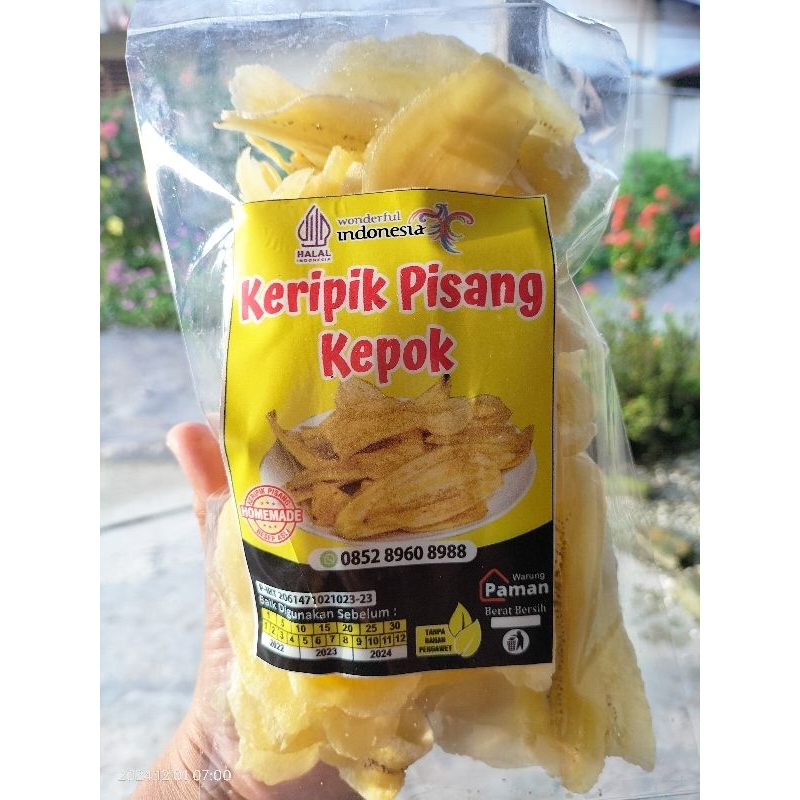 

Keripik pisang kepok