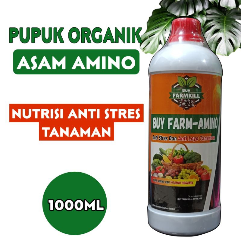 BUY AMINO PUPUK ASAM AMINO CAIR 1 LITER PUPUK AMINO 1 LITER NUTRISI UNTUK PEMULIHAN TANAMAN/ ASAM AM