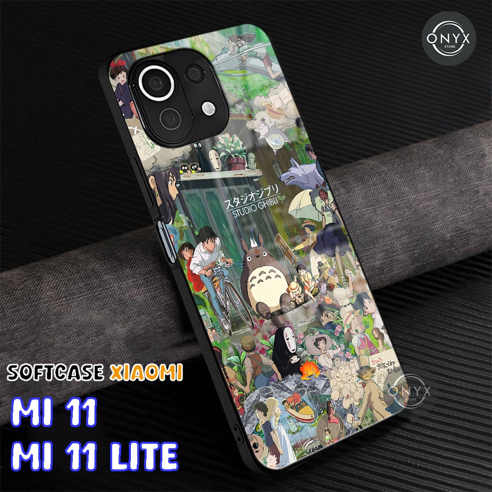 [AA23] SOFTCASE XIAOMI MI 11 | 11 LITE | Casing Kilau Glossy Mi 11 11 Lite | GIBLI | Kesing Keren Lu