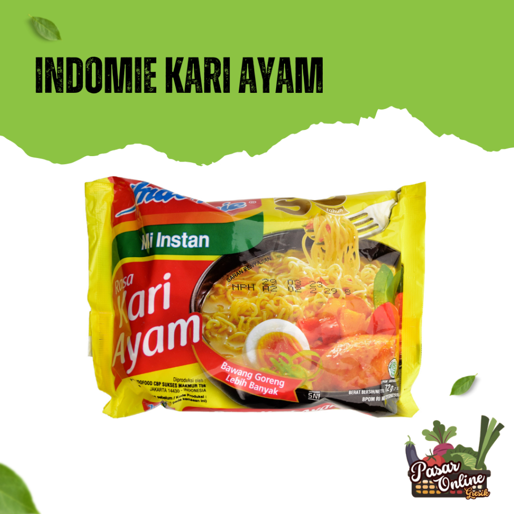 

MI INDOMIE KARI AYAM - 1PCS