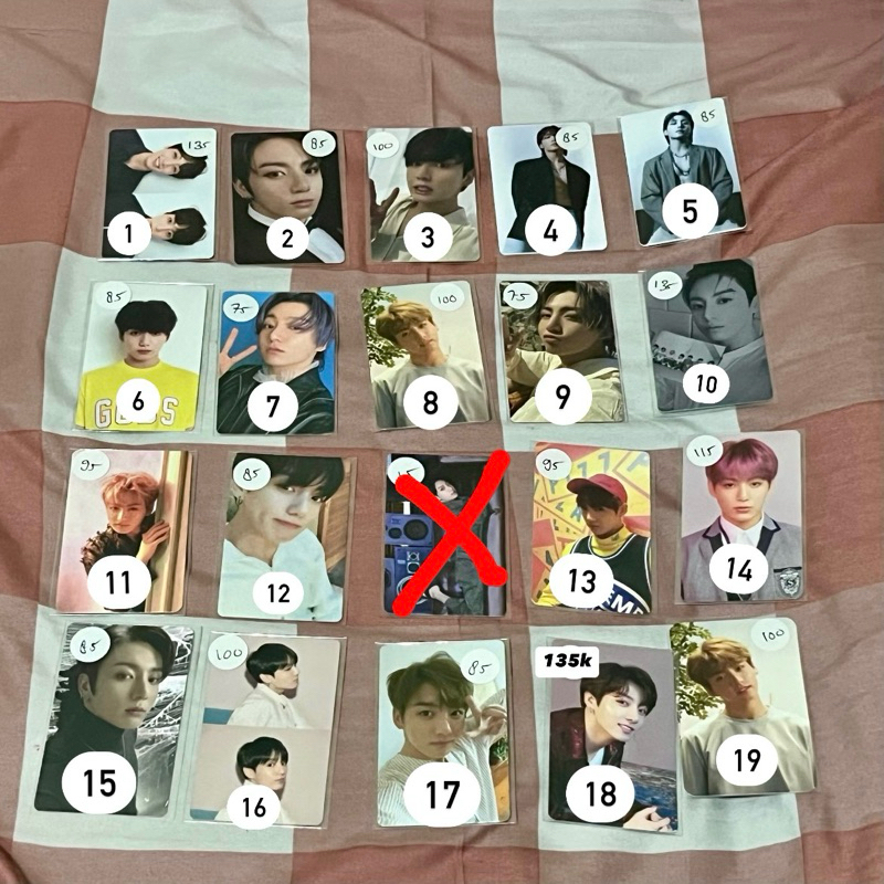 PHOTOCARD JUNGKOOK OFFICIAL