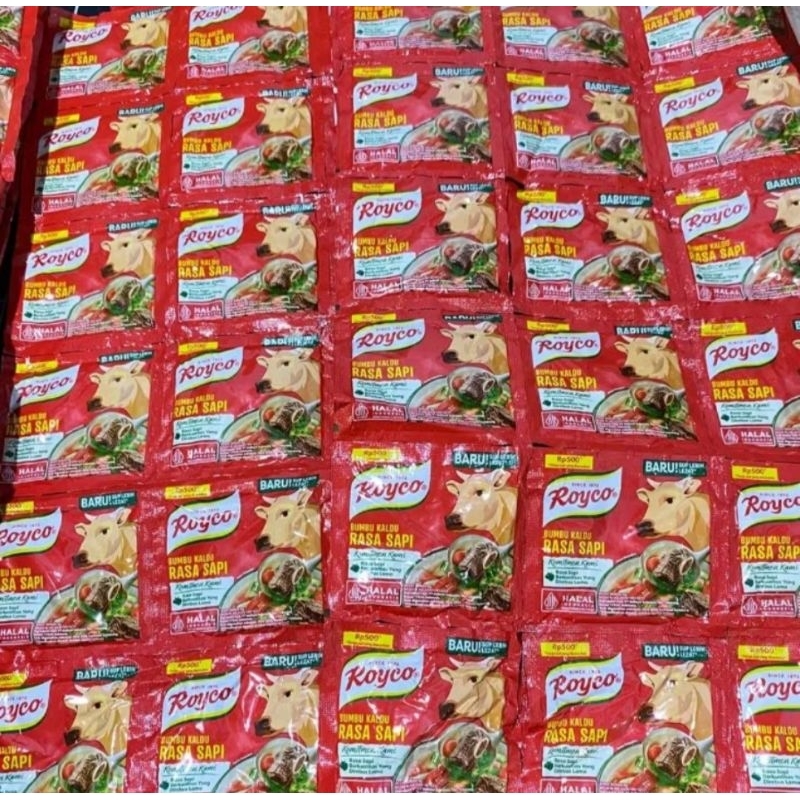 

ROYCO bumbu kaldu rasa sapi ayam royco isi 12sachet