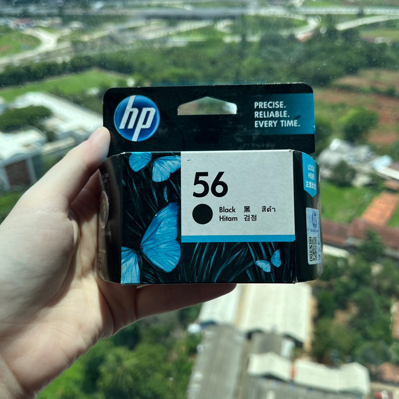 (TERMURAH) Tinta Catridge Hp 56 ORIGINAL Black / Tinta Printer HP Deskjet PSC Photosmart