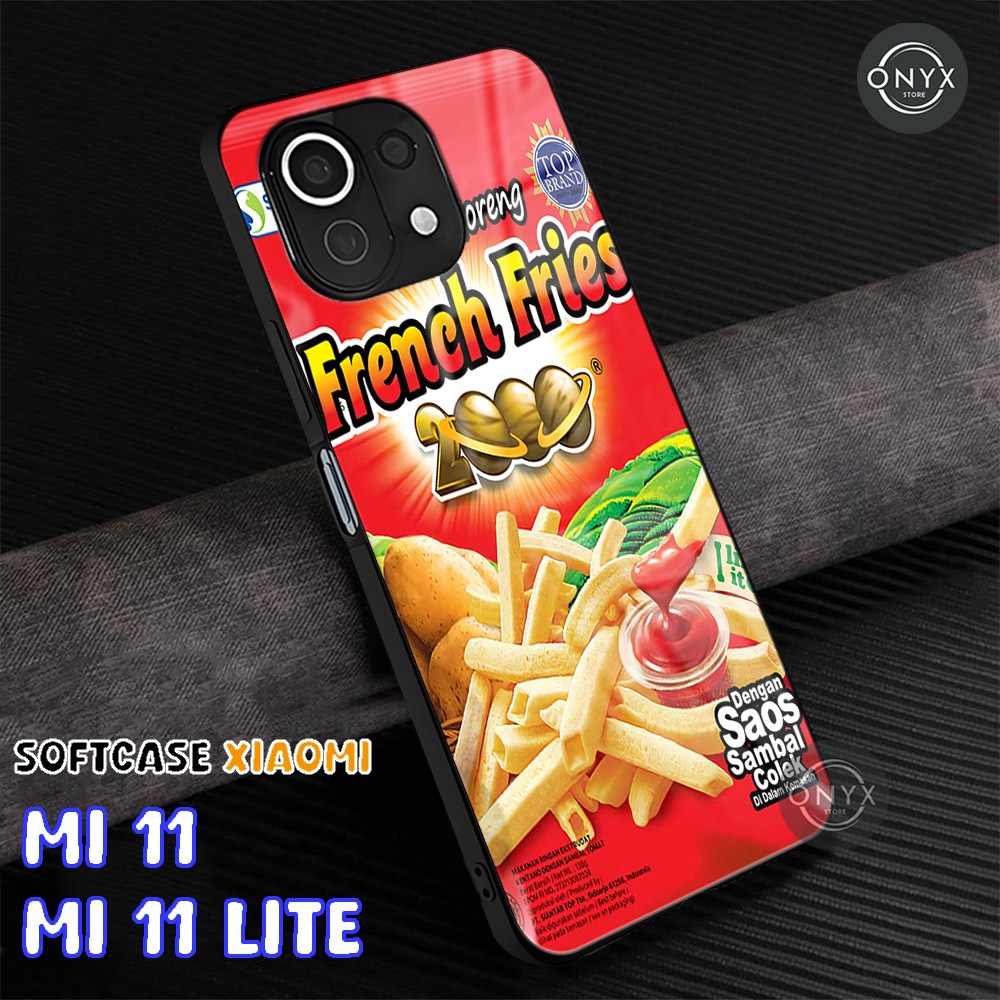 [AA31] SOFTCASE XIAOMI MI 11 | 11 LITE | Casing Kilau Glossy Mi 11 11 Lite | SNACK | Kesing Keren Lu