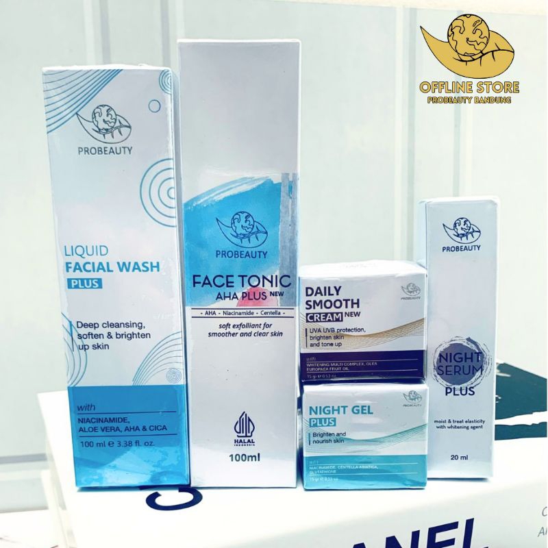 Probeauty Paket Aha Gel Smooth Menghilangkan Flek Hitam