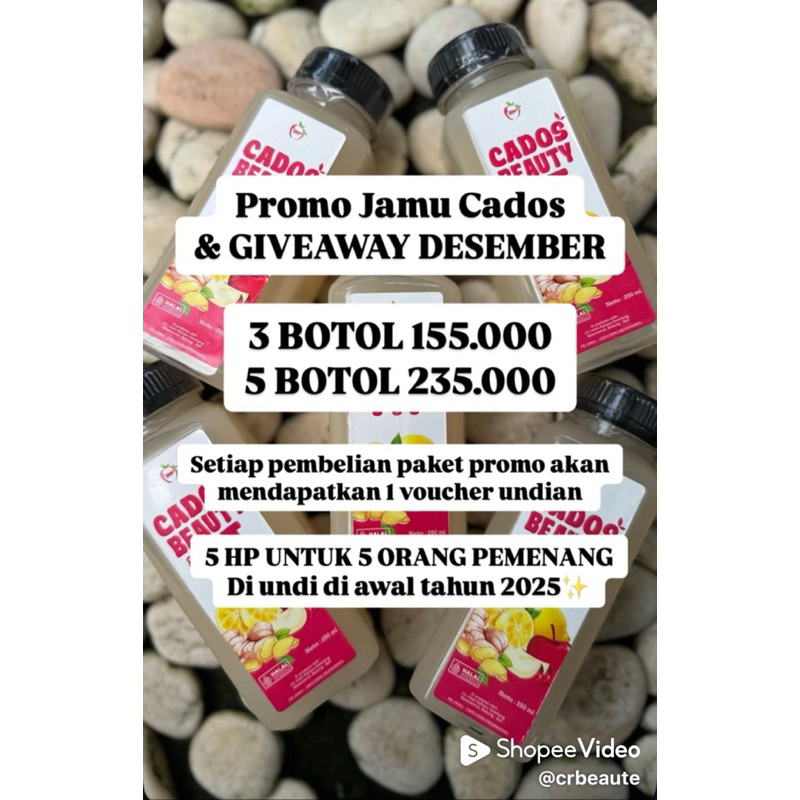 

JAMU CADOSLIM MENURUTKAN BB DAN MEMBANTU PROMIL PROMO