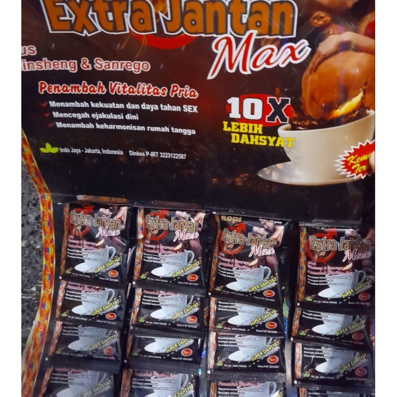 

ECER 2 SACHET KOPI EXTRA KUAT JANT4N MAX