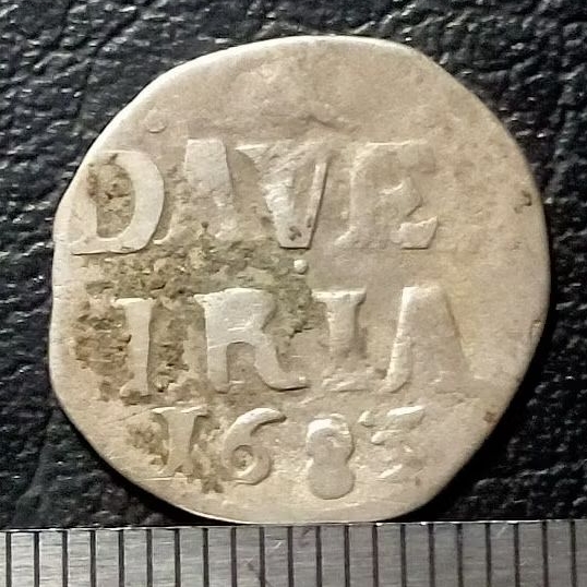 #36.ST. KOIN KUNO || KOIN PERAK || SILVER COIN || DAVENTRIA 2 STUIVER TAHUN 1685
