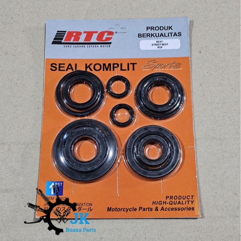 OIL SEAL SIL KOMPLIT SET BEAT POP FI BEAT STREET ESP SCOOPY ESP VARIO 110 ESP RTC