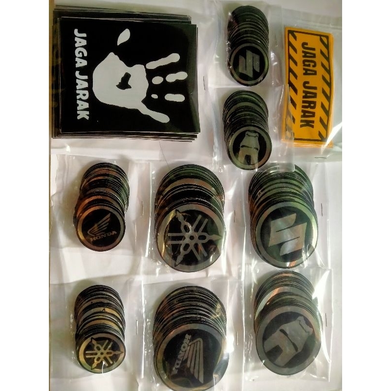 

Stiker Sablon isi 25 pcs