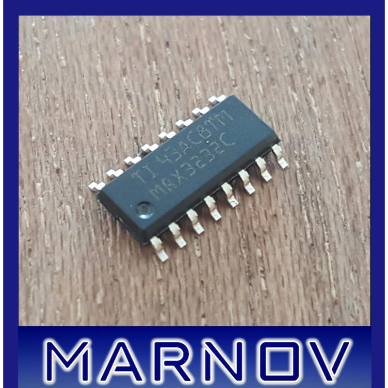 MAX3232 CDR MAX 3232 RS232 Transceiver IC SMD Sop-16
