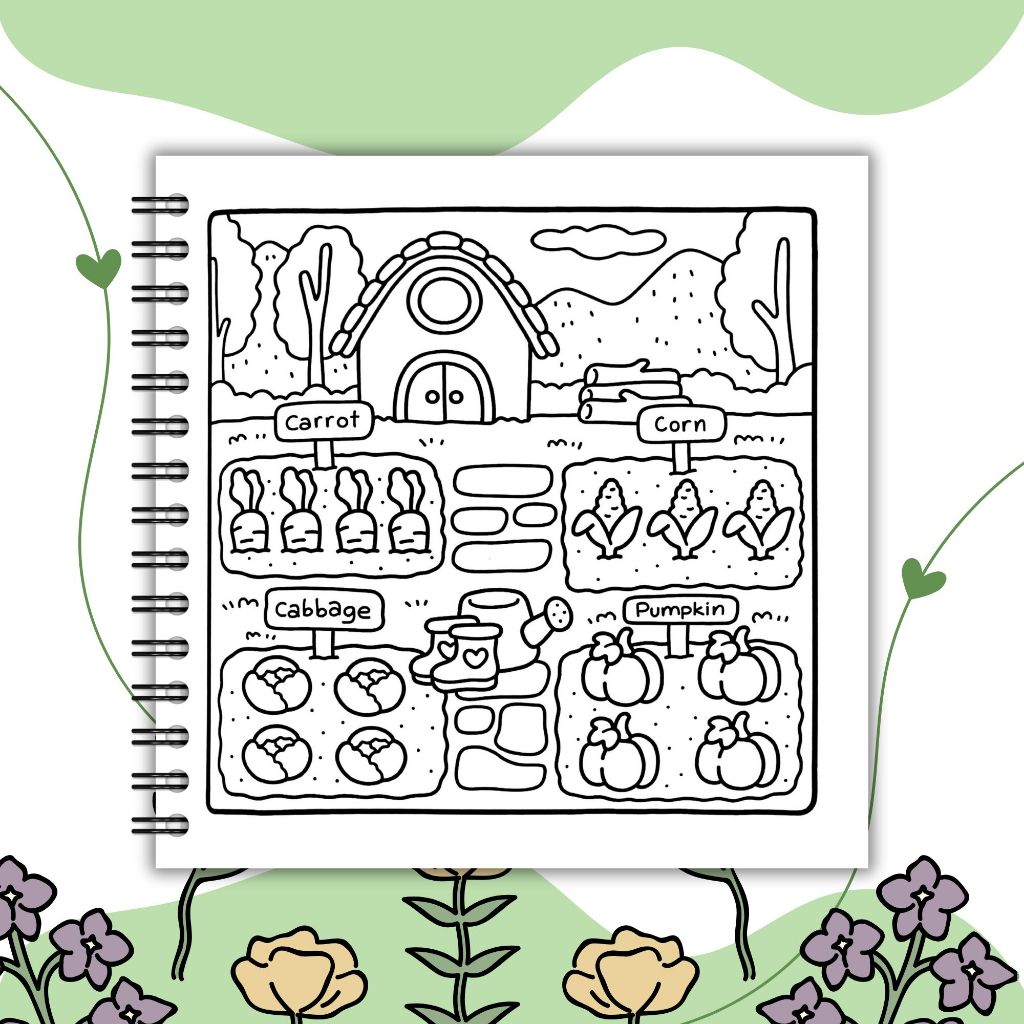 

Adn Little Corner Coco Wyo Coloring Book Cute And Comfy Buku Mewarnai Anak dan Dewasa Tebal 200gsm