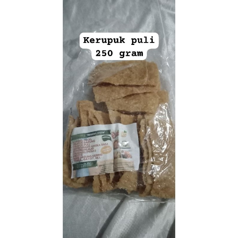 

Kerupuk Puli 250 gram seperempat