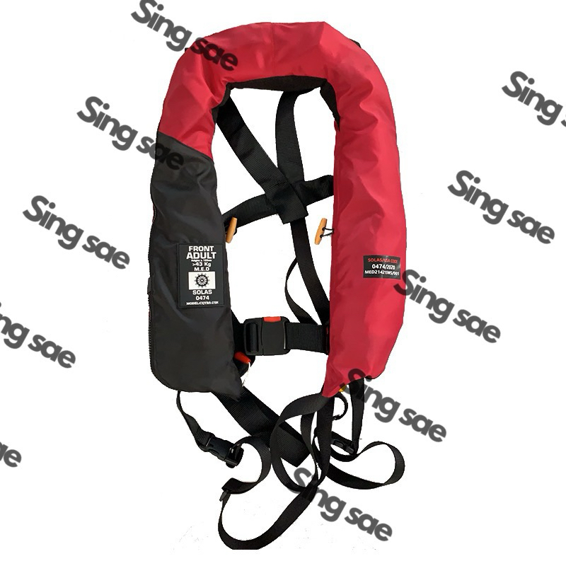 INFLATABLE LIFE JACKET PELAMPUNG GAS C02 AUTOMATIC Pelampung RESCUE | Rompi Pelampung