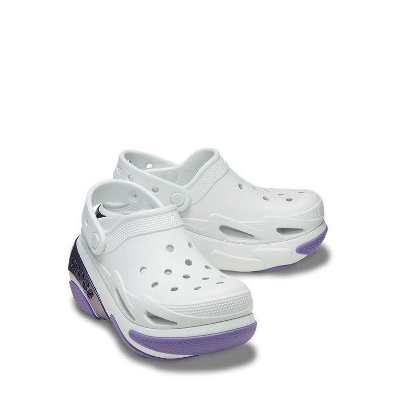 CROCS BUBBLE CRUSH REFLECTOR UNISEX CLOG - MOONLIGHT