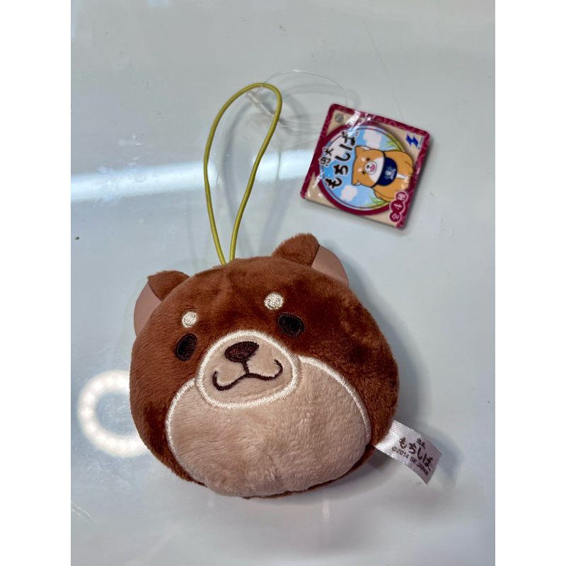Boneka gantungan kepala Shiba Mochishiba SK Japan new tag Bag Charm ShibaInu Keychain Anjing Shiba I