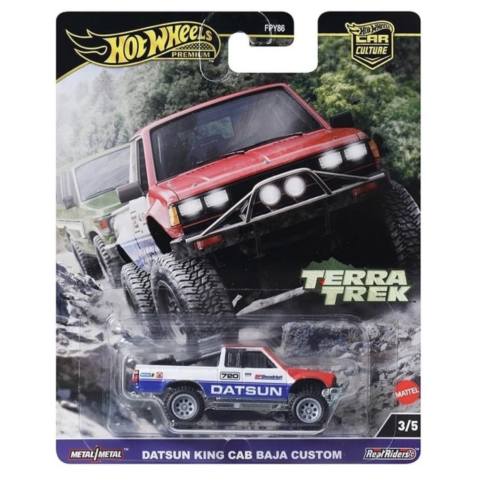 Hot Wheels Premium - Datsun King Cab Baja Custom - Terra Trek