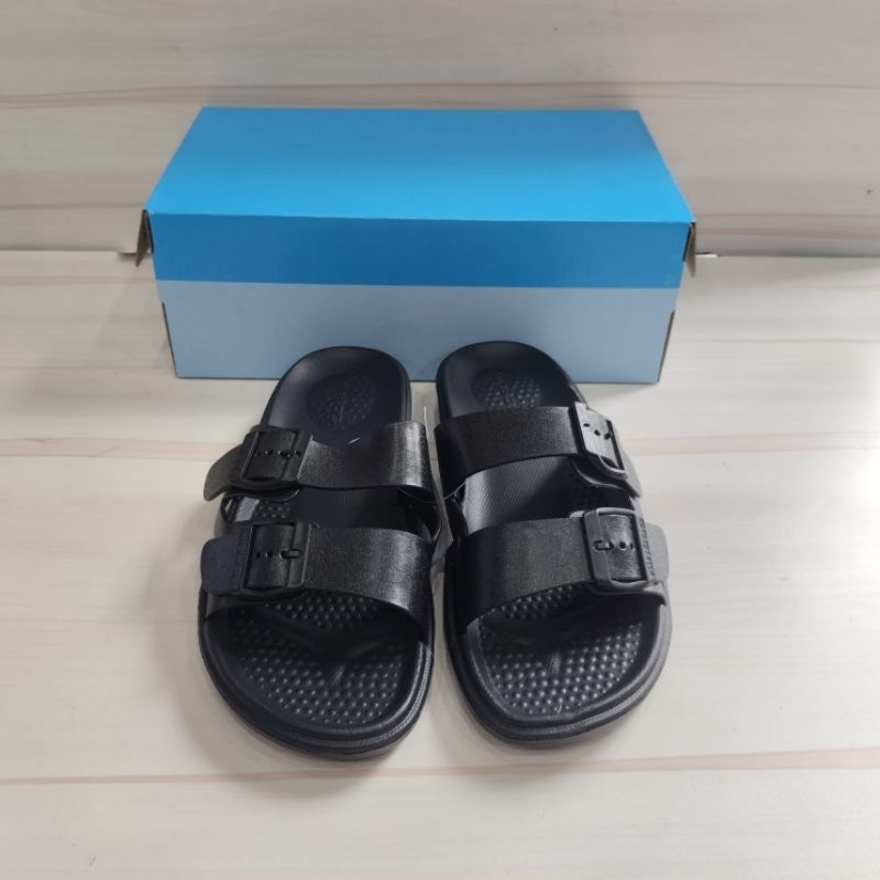 sandal pria karet kinbos ban 2 gesper keren dan anti air