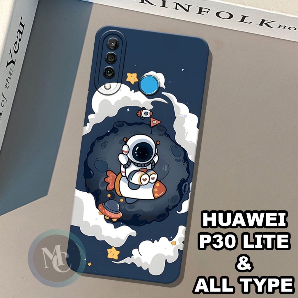 CC35/Softcase karet lentur untuk huawei p30 lite/Motif lucu/case huawei p30 lite /kesing huawei p30 