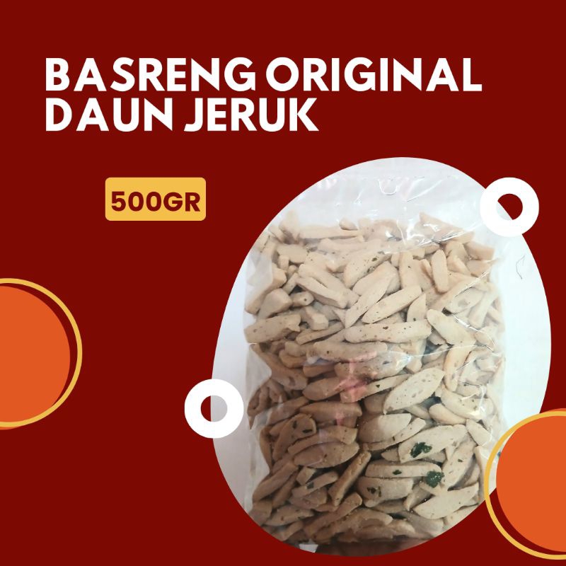 

Basreng Original Daun Jeruk 500gr/Basreng Kering Original