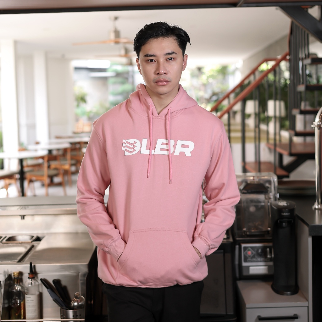Delibra Sweater Hoodie Wilson Pink