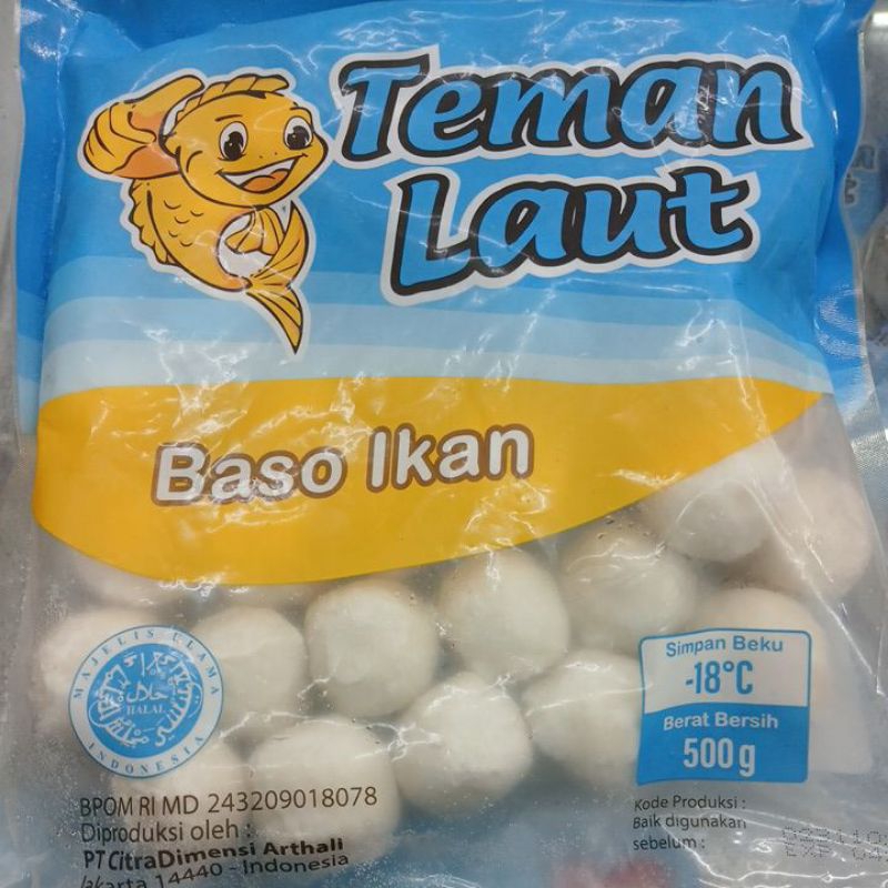 

TEMAN LAUT BAKSO IKAN 500 GRAM