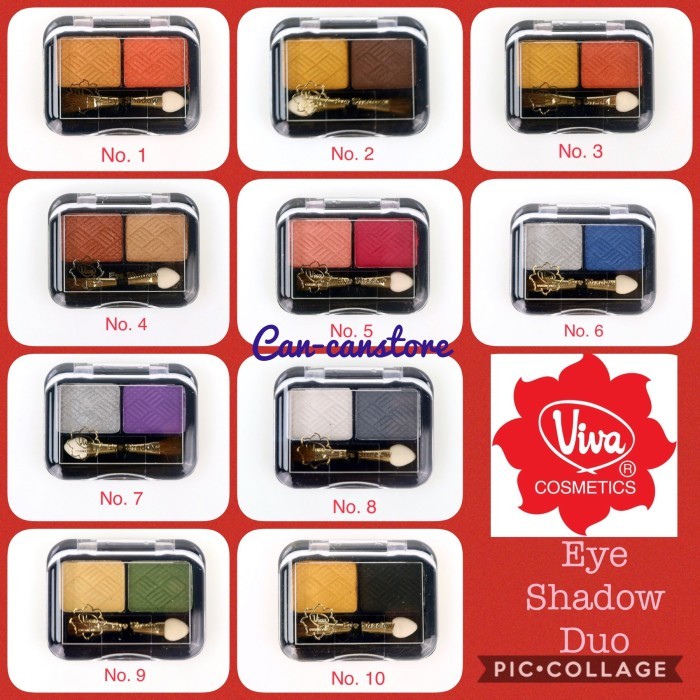 VIVA EYESHADOW DUO/EYESHADOW VIVA DUO