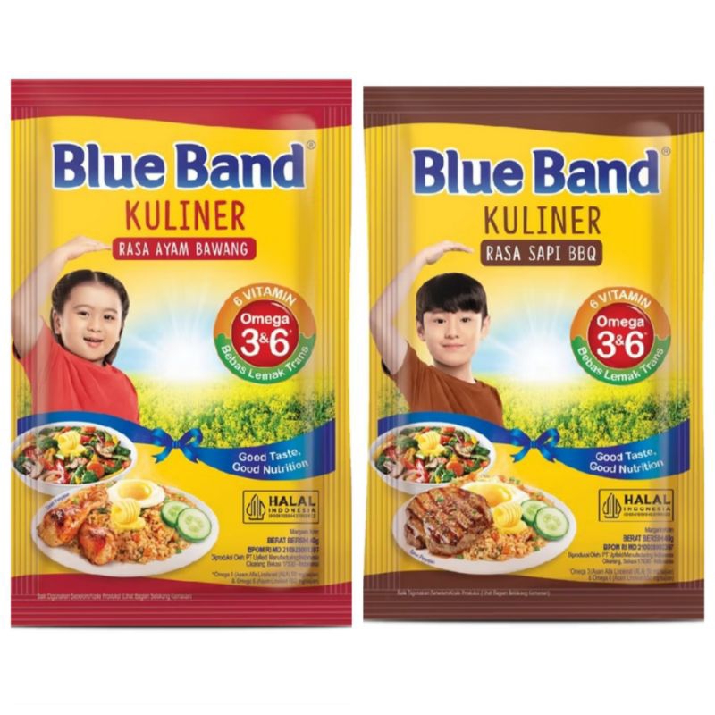 

Blue Band Kuliner Rasa Ayam Bawang / Sapi BBQ 40G