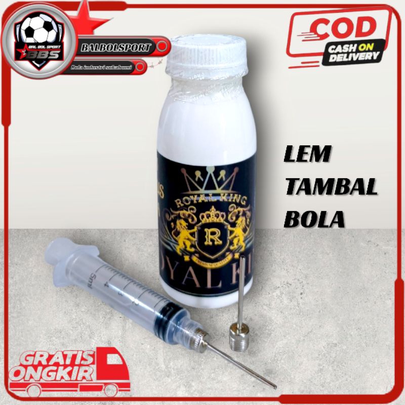 LEM KHUSUS BOLA ROYALKING UNTUK MENAMBAL KEBOCORAN BOLA VOLI BOLA SEPAK DLL
