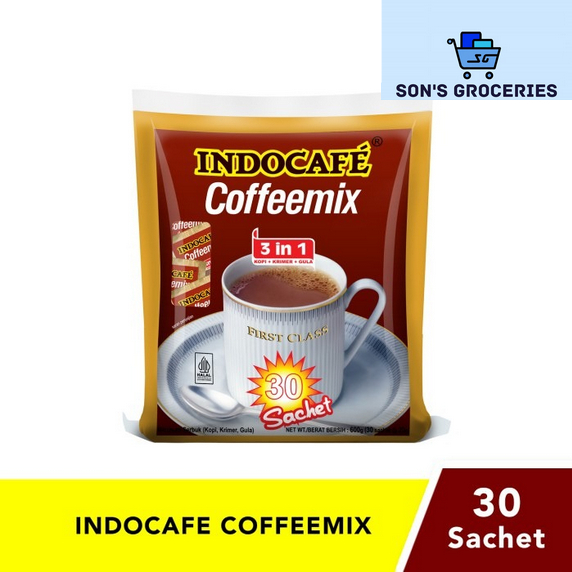 

INDOCAFE COFFEEMIX ISI 30 SACHET X 20 GR - KOPI KRIMER GULA