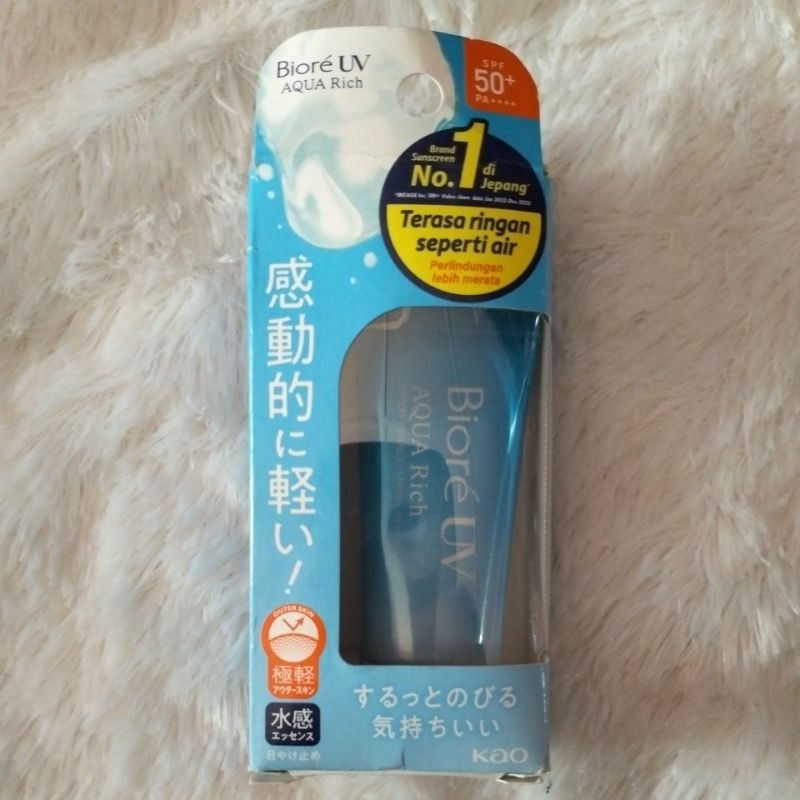 Biore UV Aqua rich sunscreen