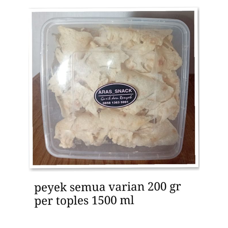 

peyek semua varian
