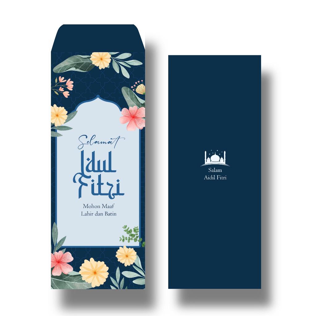 

Amplop Lebaran (10 PCS) DARK BLUE AP 120 GSM_amplop lebaran lucu_amplop lerabaran estetik_amplop