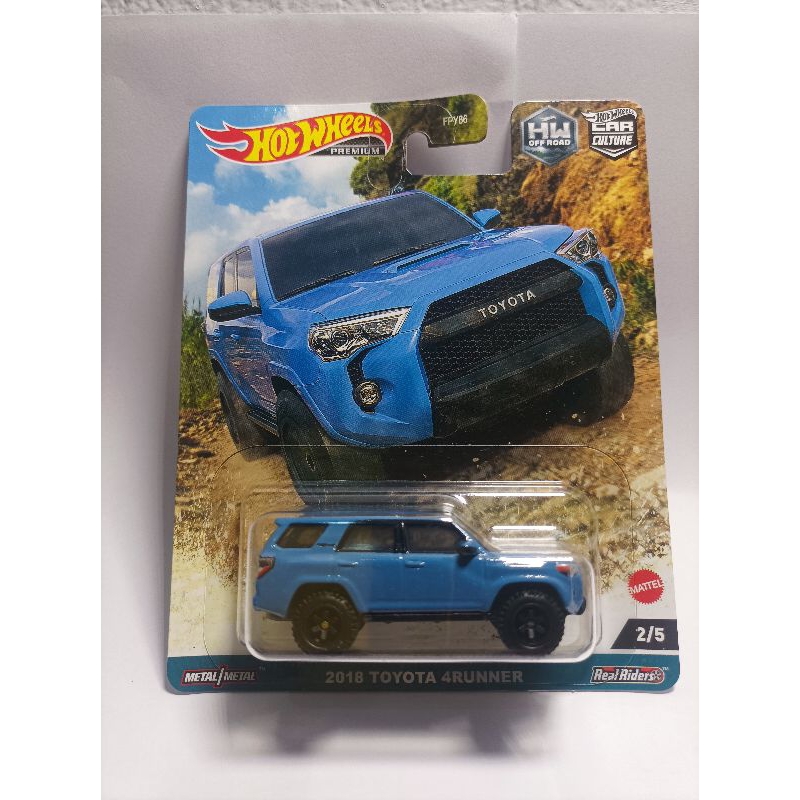 Hot Wheels Premium HW OFF ROAD 2018 Toyota 4Runner