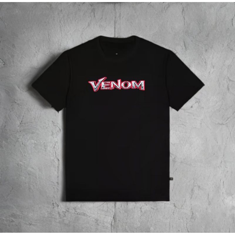 Kaos New Terbaru Venom / Baju termurah / Atasan Pria / Venom Hitam